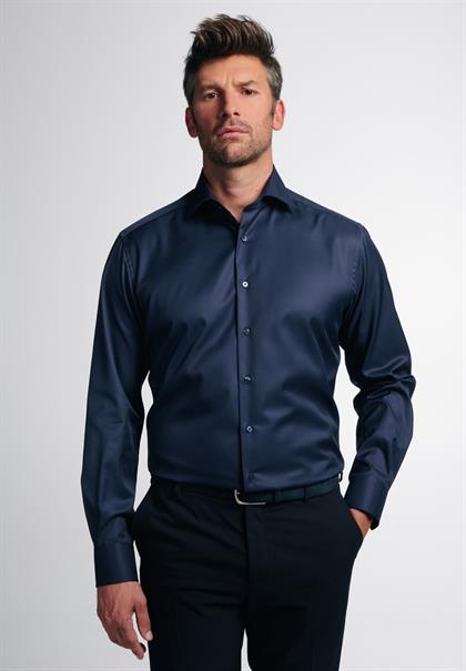 Cover Shirt Twill verlängerter Arm (68 cm) navy