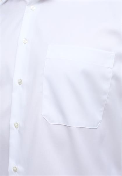 Cover Shirt Twill verlängerter Arm (68 cm) weiß