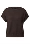 Cozy Pullover deep roast brown