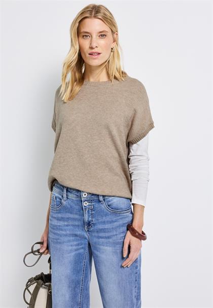 Cozy Pullover morning beige mel.