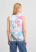 Crash T-Shirt mit Print vanilla white