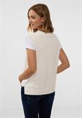 cream white melange