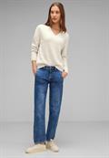 cream white melange