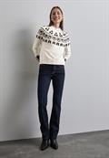 cream white melange