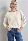 cream white melange