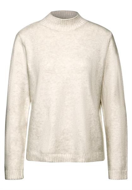 cream white melange