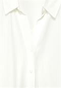 Crepe Bluse off white