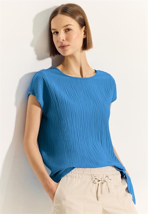 crepe-knoten-bluse-azure-blue