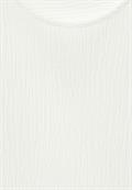Crepe Knoten Bluse vanilla white