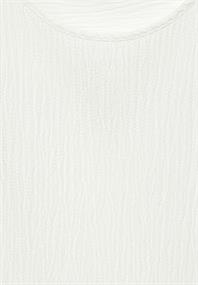 Crepe Knoten Bluse vanilla white