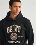 Crest Shield Sweat Hoodie black