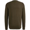 Crewneck collar cotton mouline beech
