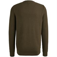 Crewneck collar cotton mouline beech