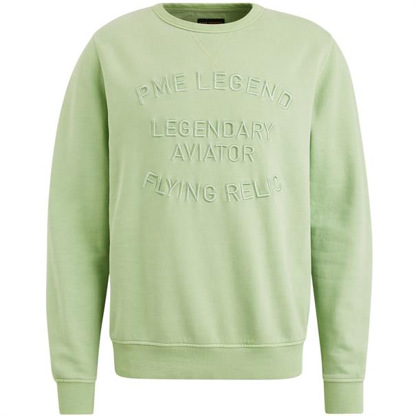 Crewneck gd terry quiet green