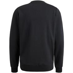 Crewneck pique double face sweat black