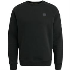 Crewneck soft fleece sweat black