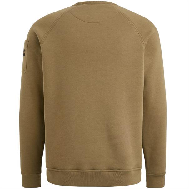 Crewneck soft fleece sweat otter