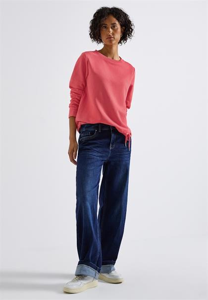 Crewneck Sweatshirt almond coral