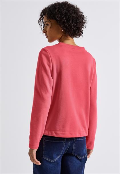 Crewneck Sweatshirt almond coral