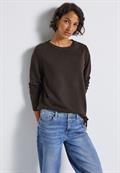 Crewneck Sweatshirt deep roast brown