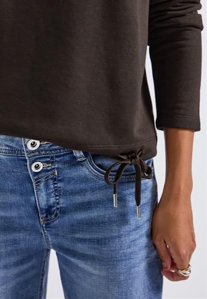 Crewneck Sweatshirt deep roast brown