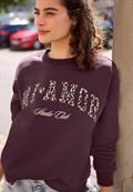 Crewneck Sweatshirt im Loose Fit very berry
