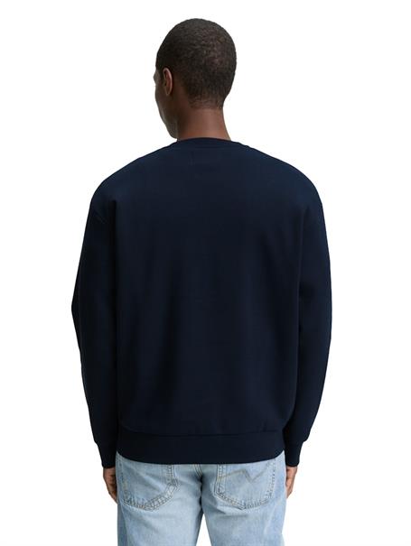 Crewneck Sweatshirt mit Print sky captain blue