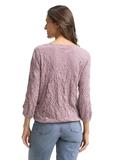 Crinkle Blusenshirt mit Muster red geometric minimal design