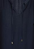 Crinkle Blusentop deep blue
