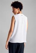 Crinkle Blusentop white