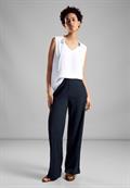 Crinkle Blusentop white