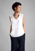Crinkle Blusentop white