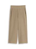 Crinkle Culotte Hose olive white structure
