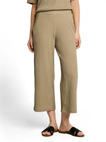 Crinkle Culotte Hose olive white structure