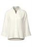 Crinkle-Hemdbluse off white