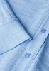 Crinkle-Hemdbluse serenity blue
