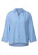 Crinkle-Hemdbluse serenity blue
