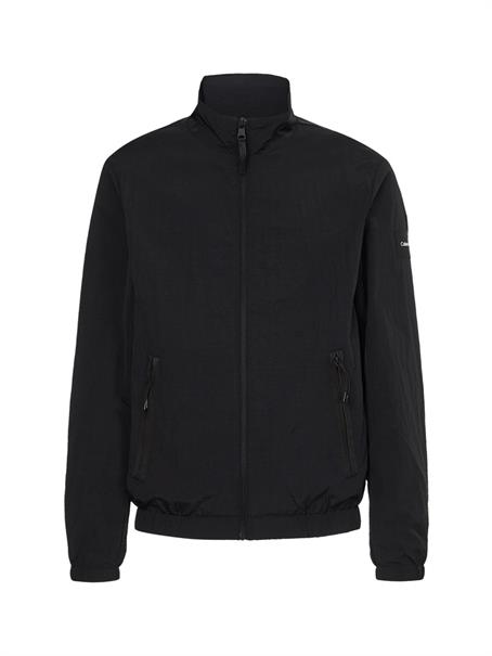 CRINKLE NYLON BLOUSON ck black