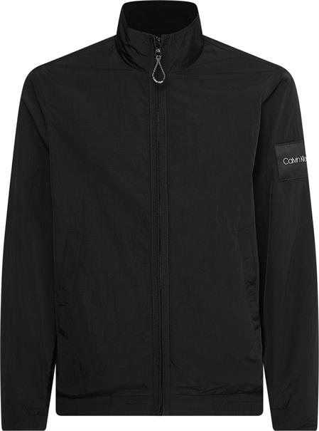 CRINKLE NYLON EASY BLOUSON ck black