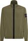 CRINKLE NYLON EASY BLOUSON delta green