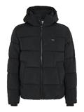 CRINKLE NYLON QUILT JACKET ck black