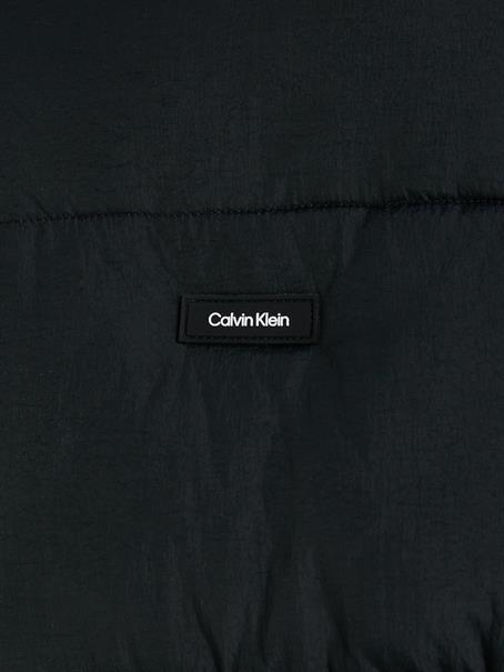 CRINKLE NYLON QUILT JACKET ck black