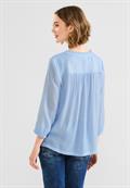 Crinkle Tunikabluse original blue