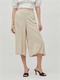 Cropped Fit Hose mit Hight Waist cement