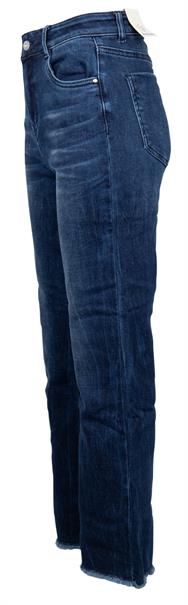 Cropped High Waist Jeans Mimi blau