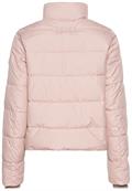 Cropped Pufferjacke aus recyceltem Polyester rose