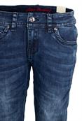 Cropped Straight Jeans Laura blau