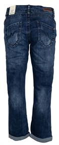 Cropped Straight Jeans Laura blau