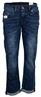 Cropped Straight Jeans Laura blau