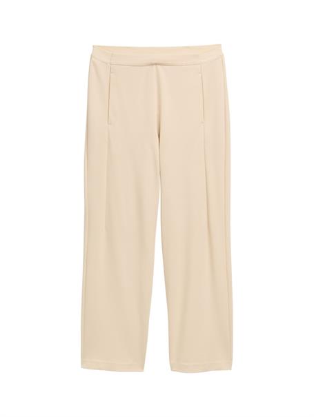 Cropped Straight Leg Hose summer beige